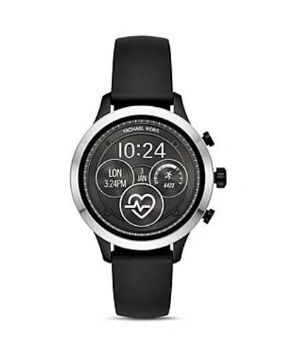 Shop Michael Kors Runway Touchscreen Smartwatch, 41mm In Black