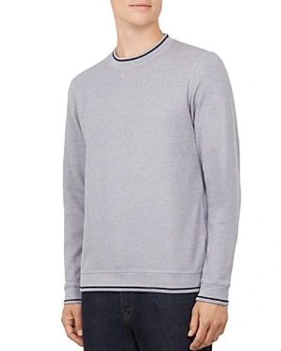 Shop Ted Baker Thersty Textured Sweatshirt In Lilac