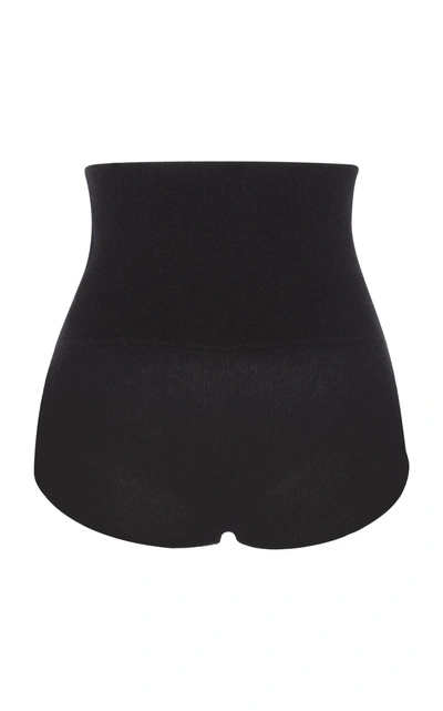 Shop Khaite Belinda Cashmere Shorts In Black