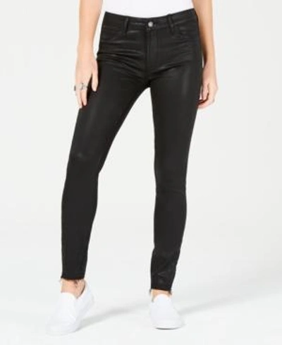Shop Articles Of Society Sarah Coated Ankle Skinny Jeans In Boston