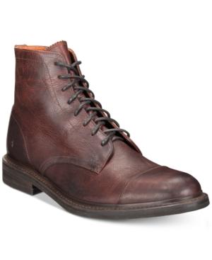 frye cap toe boot