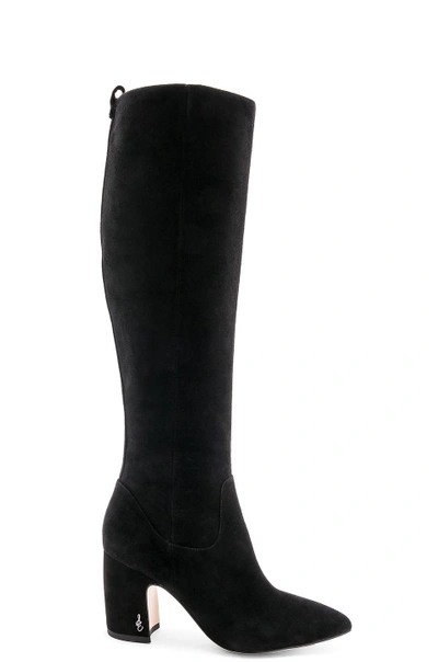 Shop Sam Edelman Hai Boot In Black