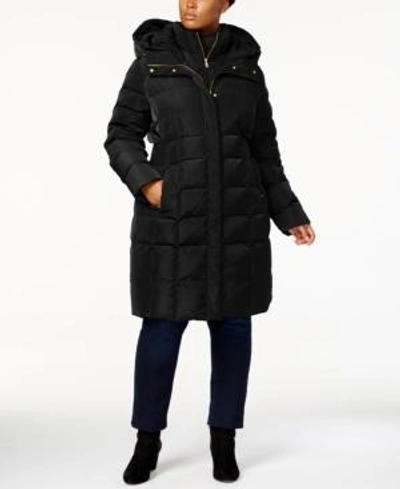 Cole haan layered deals down puffer coat