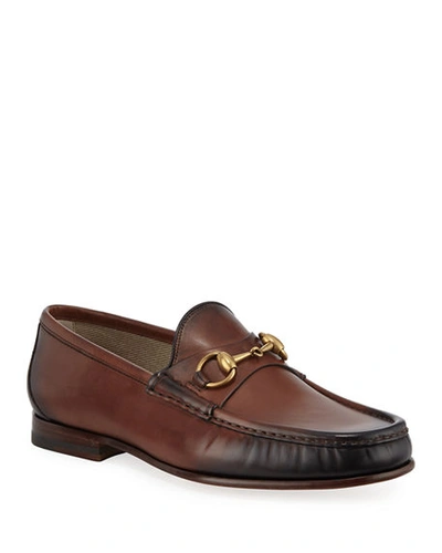 gucci 1953 horsebit loafer brown