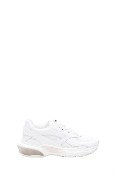 Shop Valentino Sneaker Low-top Bounce In Bianco