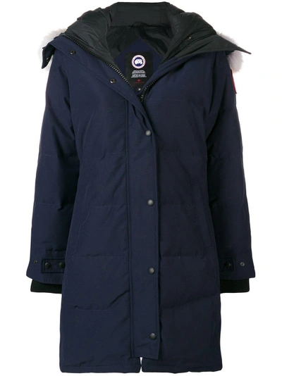 Shop Canada Goose Shelburne Parka Coat - Blue