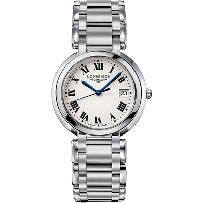 Shop Longines Women's L8.114.4.71.6 Primaluna Stainless Steel Watch