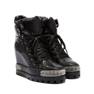 Shop Casadei Trainers In Black