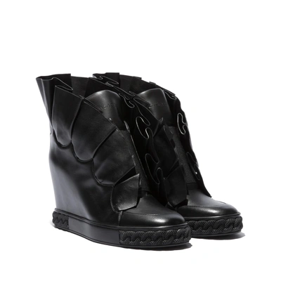 Shop Casadei Trainers Maleficent In Black