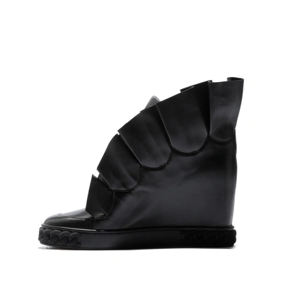 Shop Casadei Sneakers Maleficent In Black