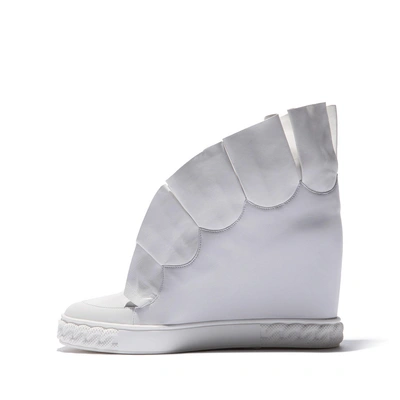 Shop Casadei Sneakers Maleficent In White