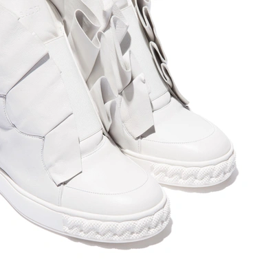 Shop Casadei Sneakers Maleficent In White