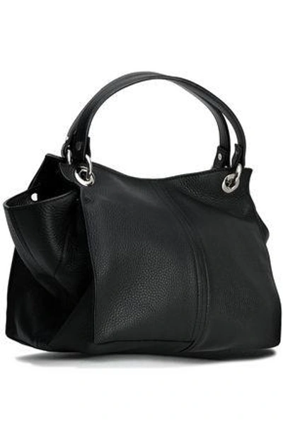 Shop Proenza Schouler Woman Studded Textured-leather Shoulder Bag Black