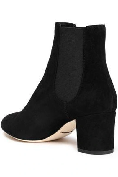 Shop Dolce & Gabbana Suede Ankle Boots In Black