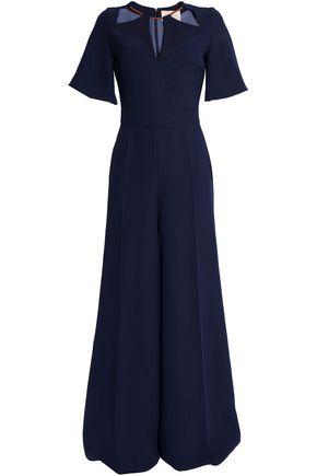 navy crepe jumpsuit