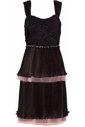 mikael aghal polka dot dress