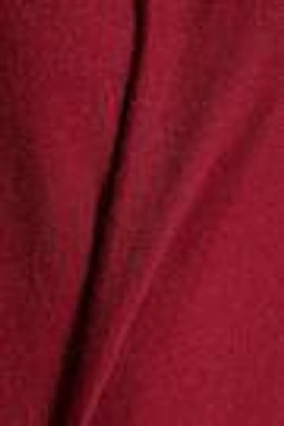 Shop Vanessa Bruno Alpaca-blend Sweater In Crimson