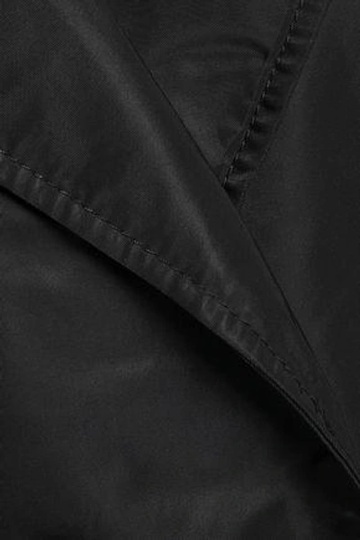 Shop Maje + Schott Nyc Goodwin Shell Coat In Black