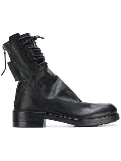 Shop Cinzia Araia Lace-up Boots - Black