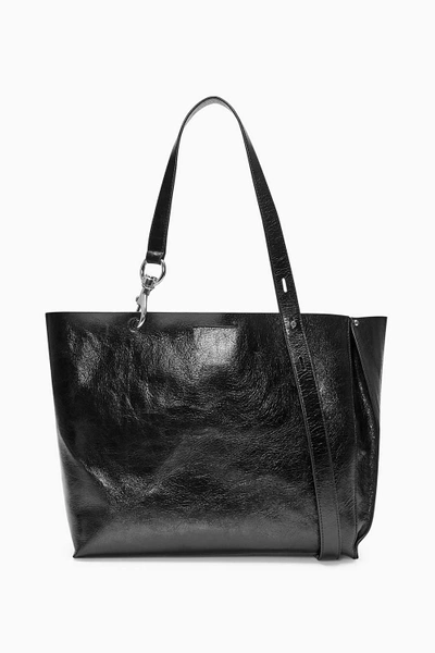 Shop Rebecca Minkoff Stella Large Tote In Black