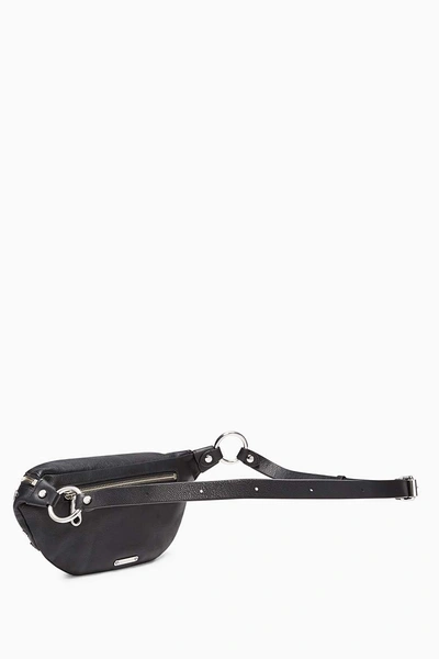 Shop Rebecca Minkoff Studded Belt Bag In Black