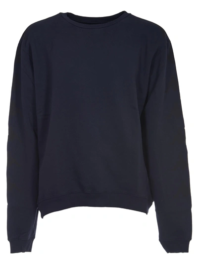 Shop Danilo Paura Classic Sweatshirt In Blue Navy
