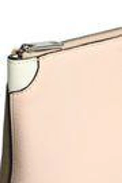 Shop Rag & Bone Woman Leather Cosmetic Bag Pastel Pink