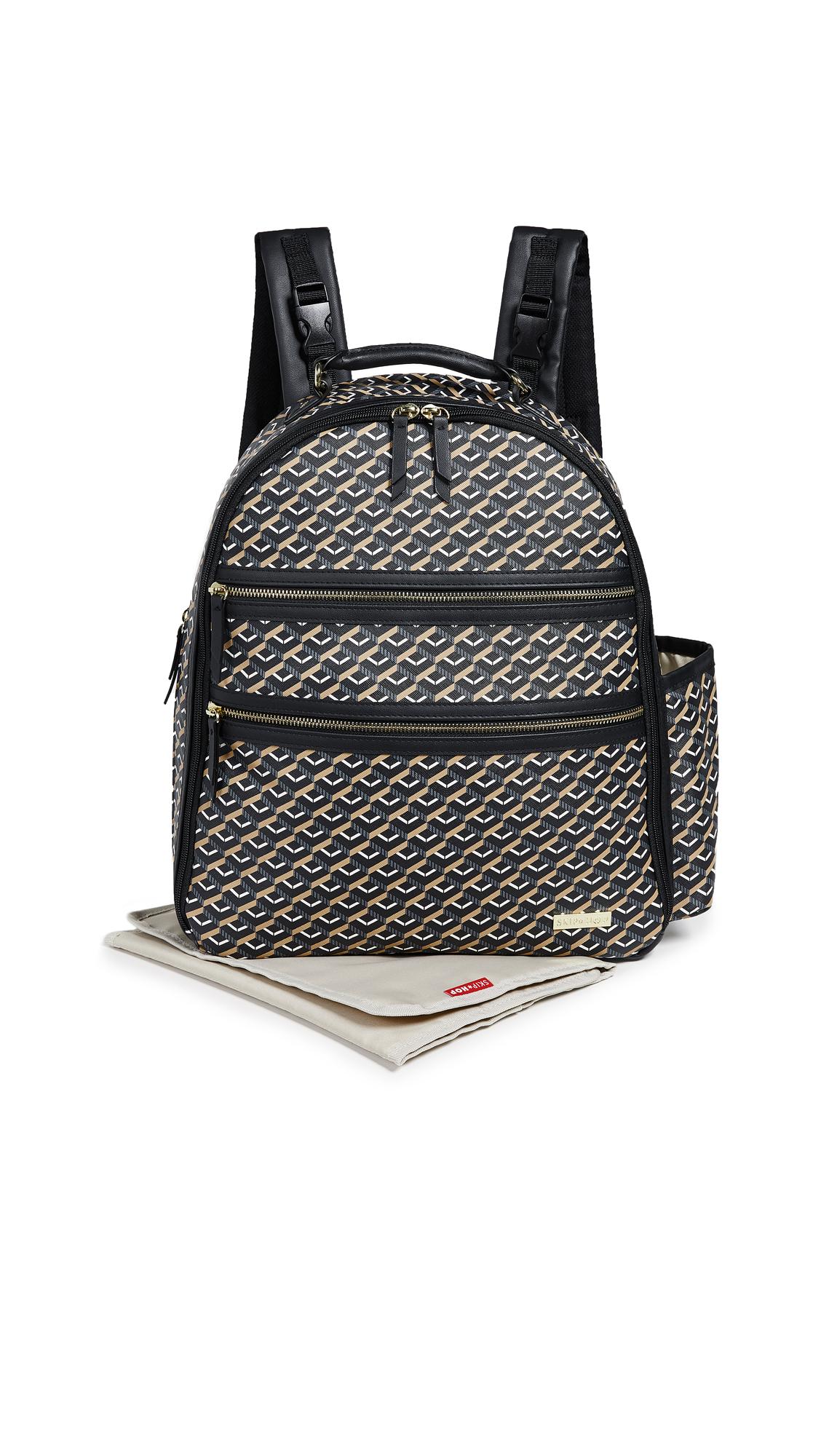 skip hop deco saffiano tote