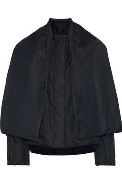 Shop Jil Sander Layered Shell Down Jacket In Black