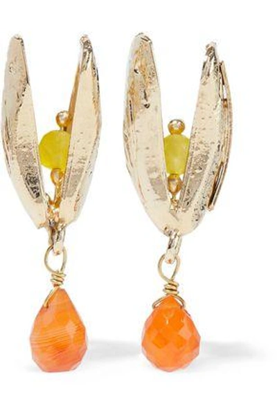 Shop Rosantica Woman Gold-tone Crystal Earrings Gold