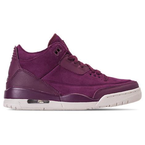 women's air jordan retro 3 se casual shoes