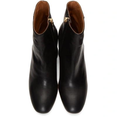 Shop Mansur Gavriel Black Leather Boots
