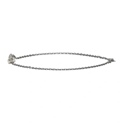 Shop Pearls Before Swine Silver Double Link Bracelet In .925 Silve