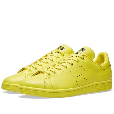 Shop Adidas Originals Adidas X Raf Simons Stan Smith In Yellow