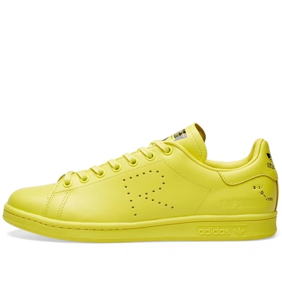 Shop Adidas Originals Adidas X Raf Simons Stan Smith In Yellow