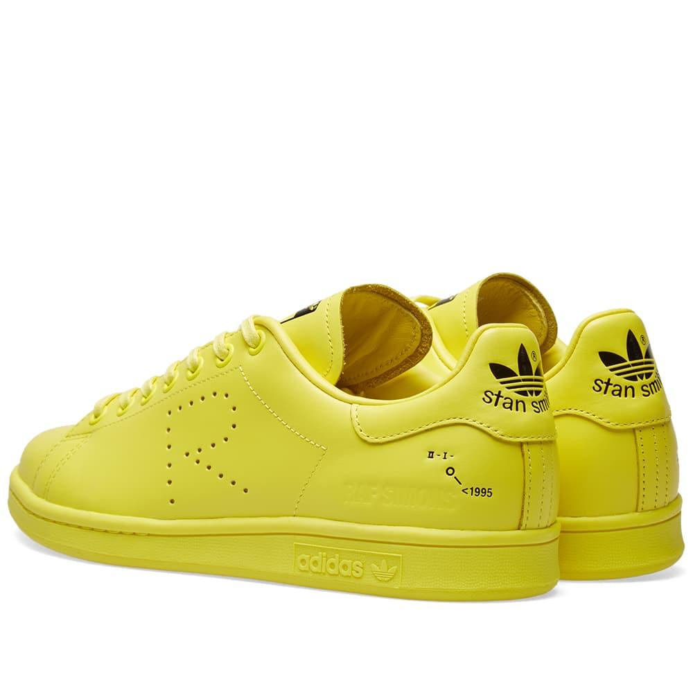 adidas stan smith raf simons yellow