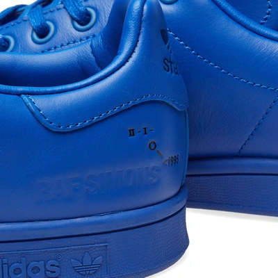 Shop Adidas Originals Adidas X Raf Simons Stan Smith In Blue
