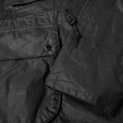Barbour X Engineered Garments Cowan Wax Jacket In Black | ModeSens