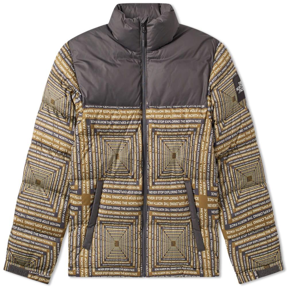 the north face nuptse 1992 green
