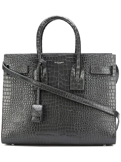 SAINT LAURENT SAC DE JOUR HANDBAG - 灰色