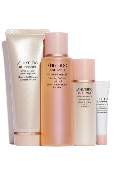 Shop Shiseido Benefiance Wrinkle Smoothing Starter Kit