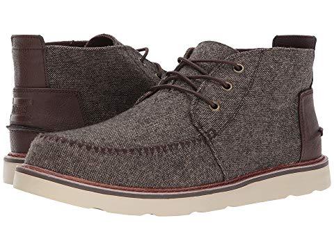 toms brushed wool chukka boot