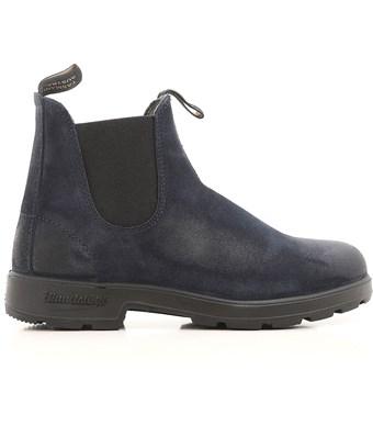 blundstone blue suede