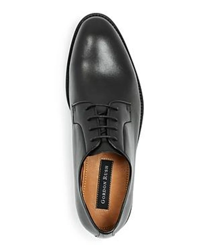 Shop Gordon Rush Men's Wheaton Leather Plain Toe Oxfords In Black