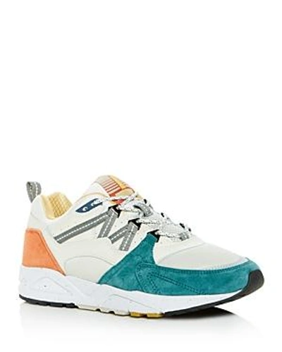 Shop Karhu Men's Fusion Lace-up Sneakers In White