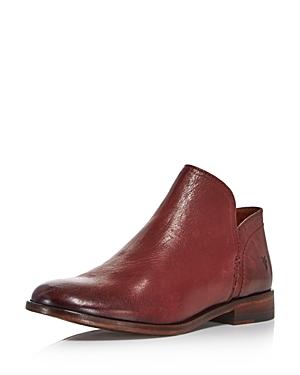 frye red booties