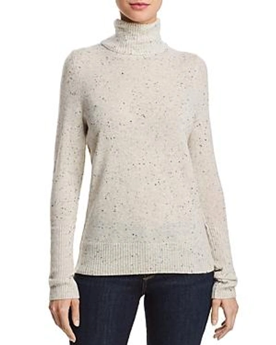 Shop Aqua Cashmere Cashmere Turtleneck Sweater - 100% Exclusive In Ash Nep