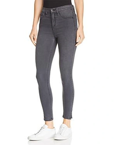 Shop Rag & Bone /jean High-rise Cropped Slit-hem Skinny Jeans In Ranti