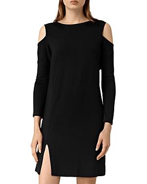 all saints cold shoulder dress