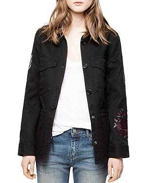 zadig and voltaire jacket sale